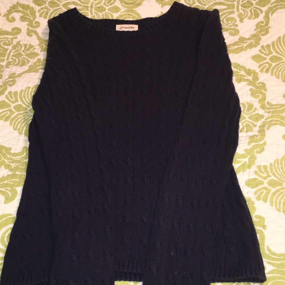 Navy Saint johns bay size small longsleeve sweater